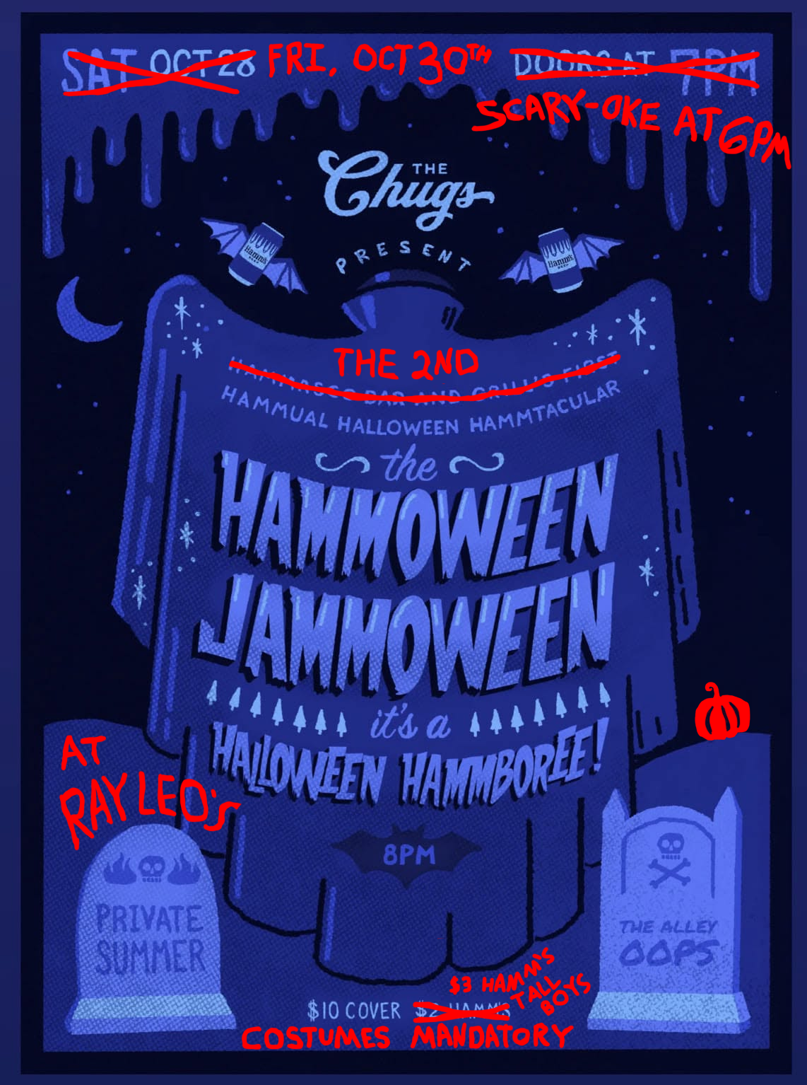 Published event flyer